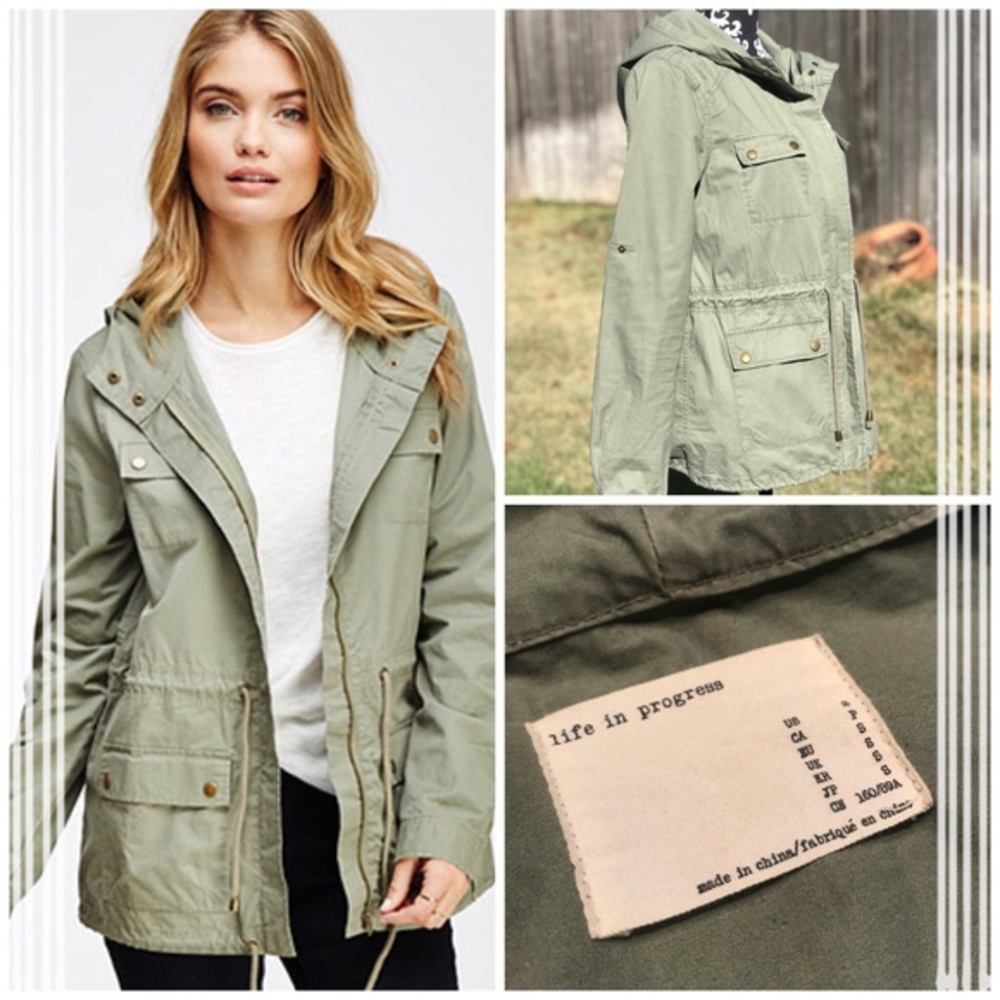 Life in Progress coat